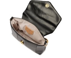 Bolsa Tiracolo Pequena Matelassê Flufy Preta