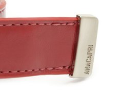 Cinto Fivela Ilhós Vermelho