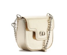 Bolsa Tiracolo E Pochete Pequena Dourada