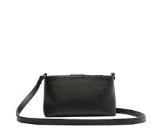 Bolsa Tiracolo Média Anacapri Mono Preta