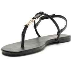 Sandália Slim Metal A Preta