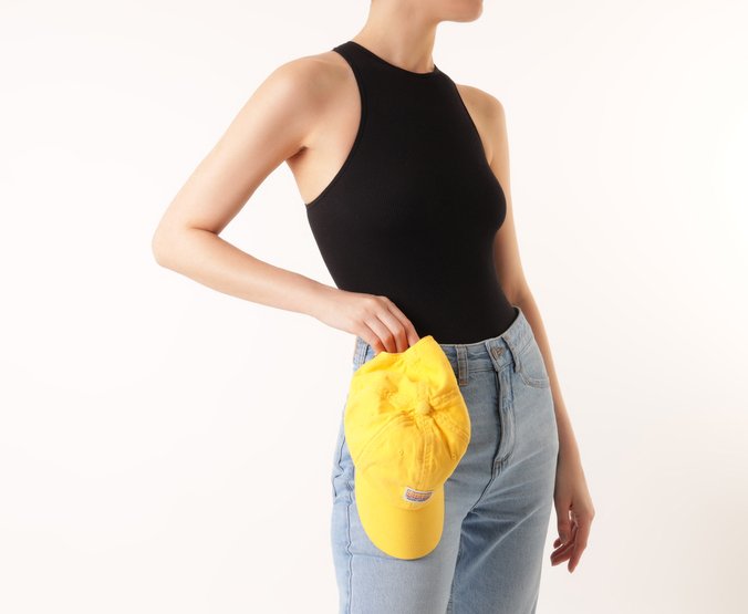 Boné Collab Sundown Amarelo