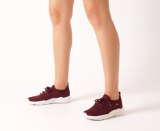 Tênis Sporty Knit Roxo