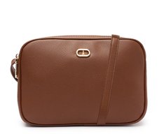 Bolsa Tiracolo Média Atemporal Marrom