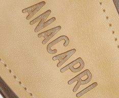 Sandália Salto Bloco Ivory Marrom