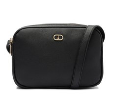 Bolsa Tiracolo Média Atemporal Preta