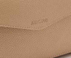 Bolsa Tiracolo Média Fita Bege