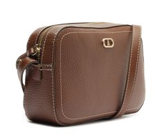 Bolsa Tiracolo Média Office Marrom