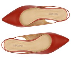 Sapatilha Slingback Bico Fino Preta