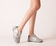 Tênis AC1119 Cinza e Verde