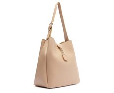 Bolsa Shopping Grande Hobo Pin A Bege