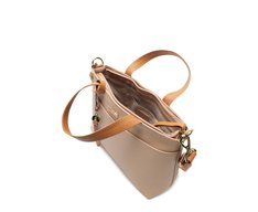 Bolsa Tote Média Bag Charm Bege