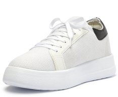 Tenis branco sola preta sales