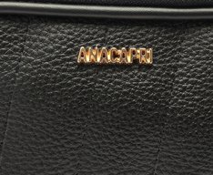 Bolsa Tiracolo Pequena Arredondada Preta