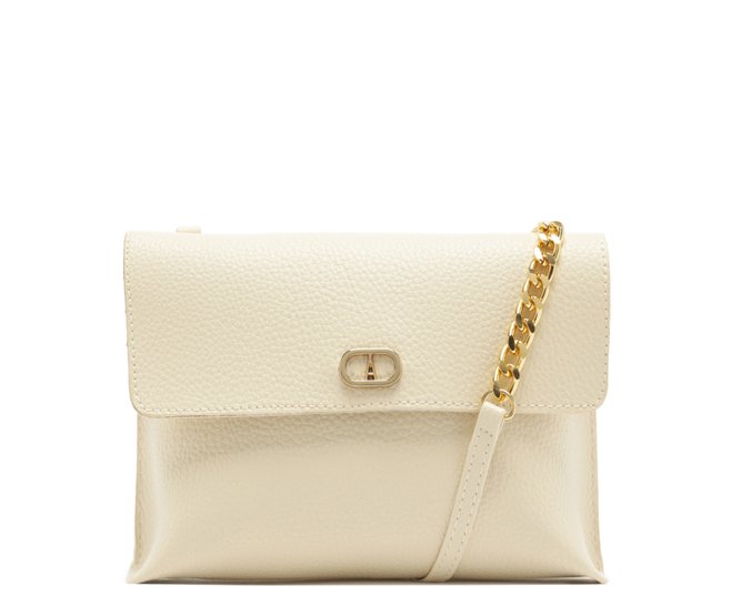 Bolsa Tiracolo Pequena Minimal Branca