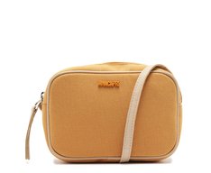 Bolsa Tiracolo Pequena Amendoa Marrom