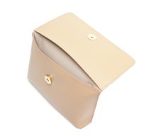 Bolsa Tiracolo Pequena Minimal Bege