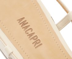 Sapatilha Slingback Maxi Tachas Salto Bloco Branca