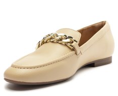Mocassim Corrente Minimal Bege