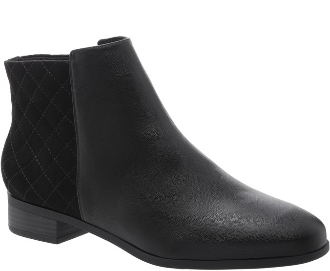 bota cano curto matelasse