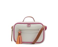 Bolsa Tiracolo Pequena Bolso Frontal Barbicacho Branca