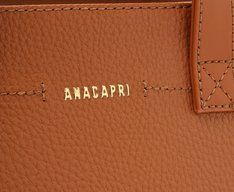 Bolsa Tote Média Cadeado Marrom