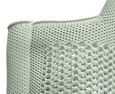 Bolsa Shopping Grande Knit Natural Verde