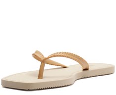 Chinelo De Dedo Palha Injetado Bege