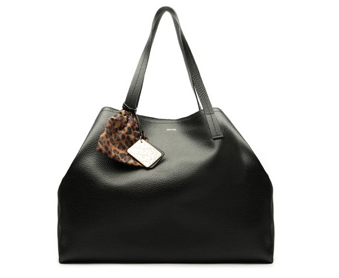 Bolsa Shopping Grande Eco Tec Preta