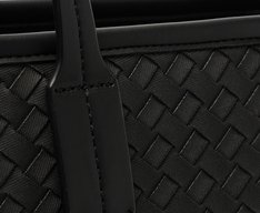 Bolsa Shopping Grande Minimalista Preta