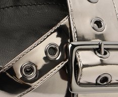 Sapatilha Slingback Mônica Prateada