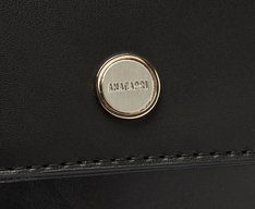 Bolsa Tote Média Estruturada Preta