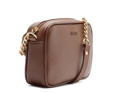Bolsa Tiracolo Pequena Essencial Marrom Nero