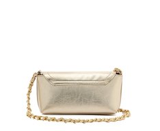 Bolsa Tiracolo Pequena Casual Dourada