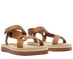 Sandália Papete Urbana Marrom