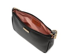 Bolsa Tiracolo Média Snake Preta