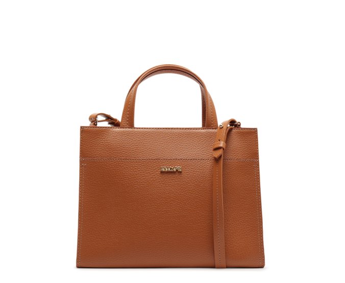 Bolsa Tote Média Work Marrom