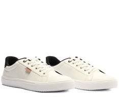 Tênis Basic Branco e Preto