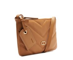 Bolsa Tiracolo Média Matelassê Zig Marrom