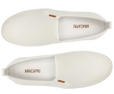 Tênis Slip On Liso Branco