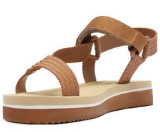 Sandália Papete Urbana Marrom