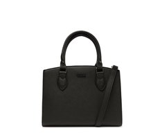 Bolsa Tote Média Preta Essencial Pouch