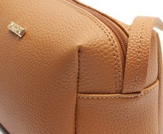 Bolsa Tiracolo Média Arredondada Marrom