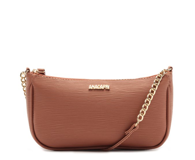 Bolsa Tiracolo Média Gana Marrom