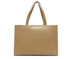 Bolsa Shopping Grande Valentina Bege
