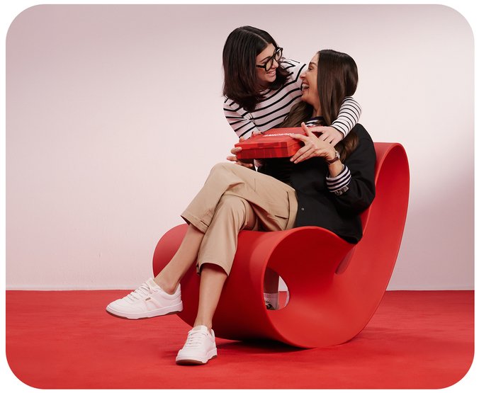 Tênis AC1119 Retrô com Cadarço Duplo Branco