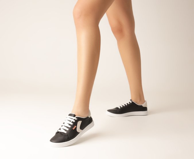 Tênis Sola Detalhada Classic Preto