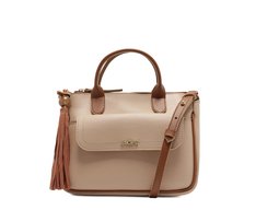 Bolsa Tote Média Eco Soft Bege