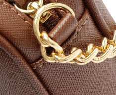 Bolsa Tiracolo Pequena Essencial Marrom Nero