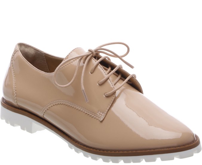 Oxford Sola Branca Verniz Nude | Anacapri